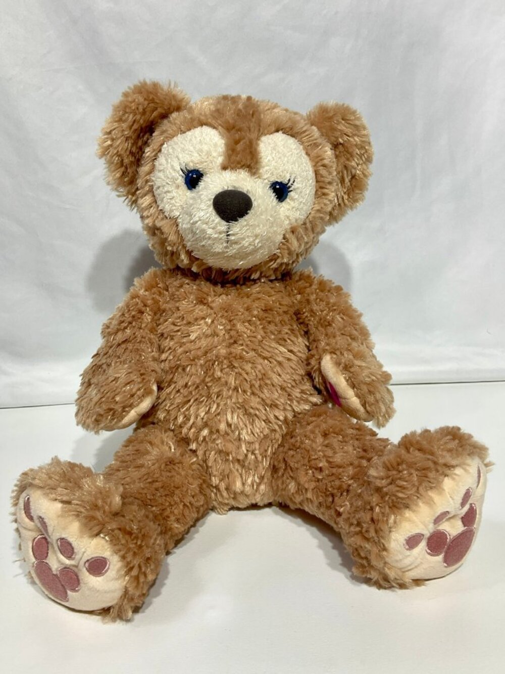 Disney 16" Shellie May Stuffed Animal Plush Bear Tokyo DisneySea Missing Bow
